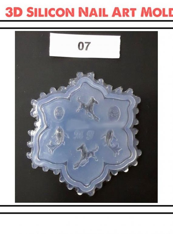 3D CARVING SILICONE NAIL MOLD - 007