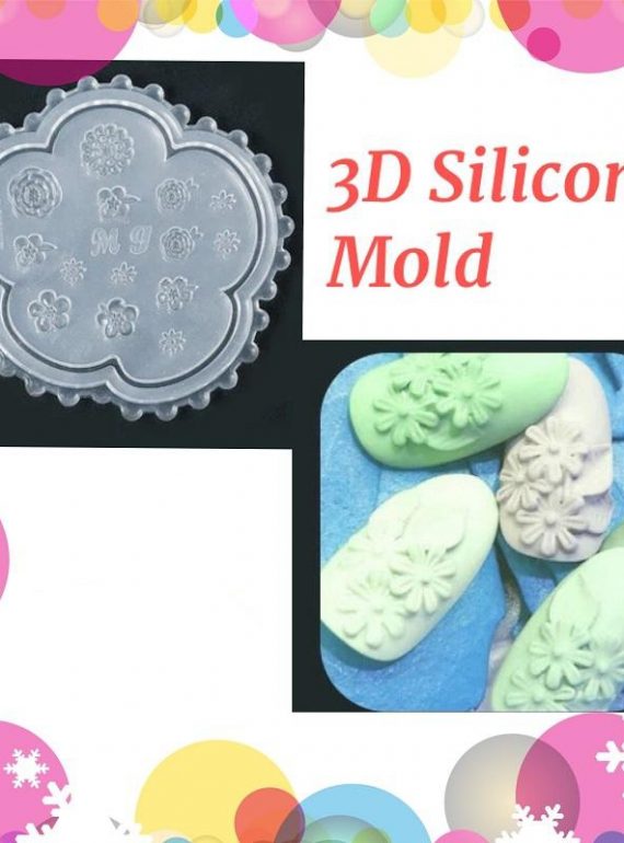 3D CARVING SILICONE NAIL MOLD - IMAGE 2