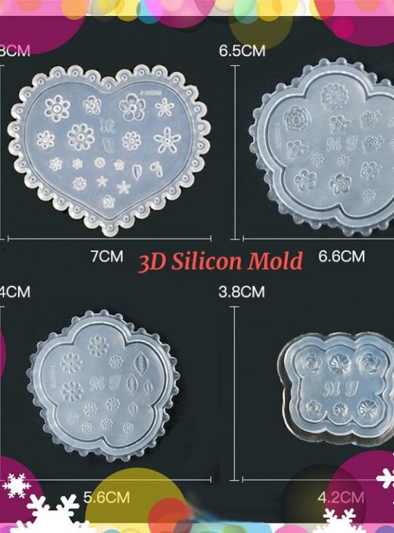 3D CARVING SILICONE NAIL MOLD - IMAGE 6