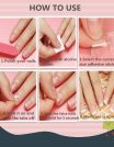 DOUBLE-SIDED NAIL ADHESIVE TABS NAIL GLUE STICKER- IMAGE 5