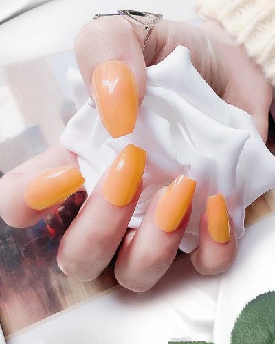 FULL COVER BALLERINA NAIL TIPS CLEAR 500 TIPS - IMAGE 2