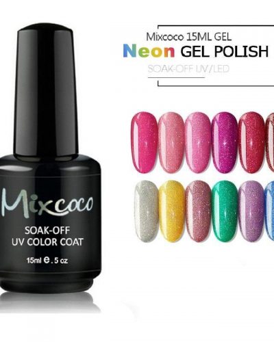 MIXCOCO GEL NAIL POLISH NEON - IMAGE 1