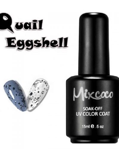 MIXCOCO GEL NAIL POLISH QUAIL EGGSHELL - IMAGE 2