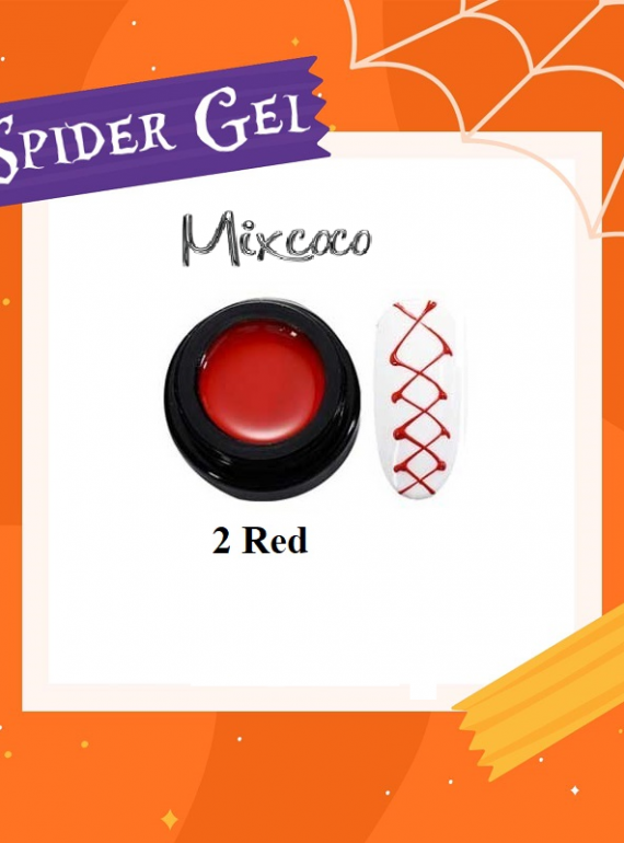MIXCOCO SPIDER GEL - IMAGE 2 RED