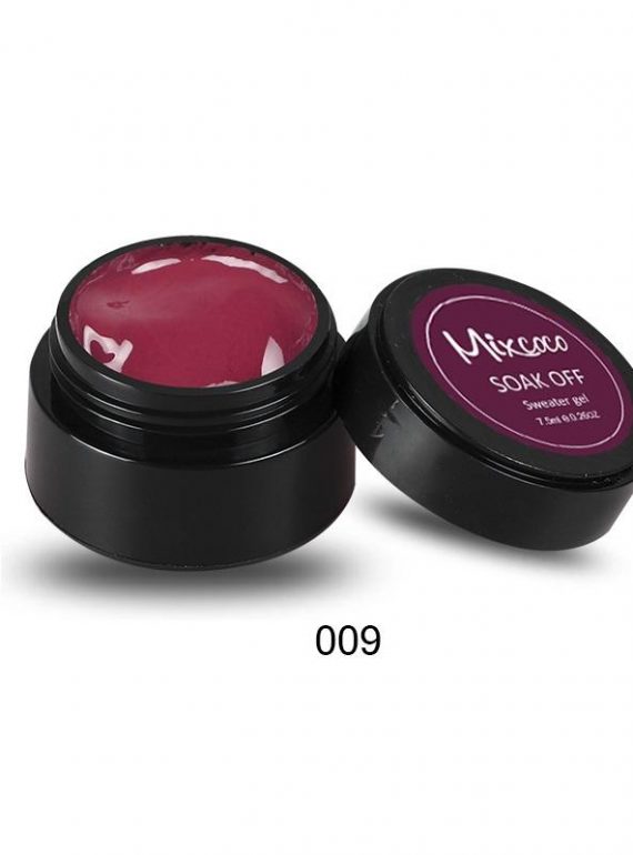 MIXCOCO UV SWEATER GEL - ROSE RED 009