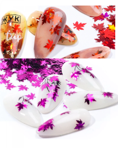NAIL ART COLOR LEAF FOIL - IMAGE 2