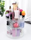 CLEAR ACRYLIC MAKEUP _ COSMETIC ORGANIZER - IMAGE 1