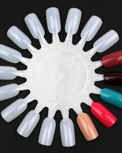 COLOR WHEEL NAIL SWATCH - IMAGE 1