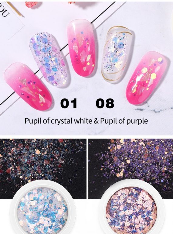 COLORFUL NAIL SEQUINS - IMAGE 8