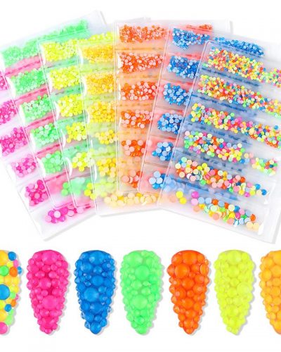 LUMINOUS RHINESTONES MULTI-FACETED FLATBACK -IMAGE 5