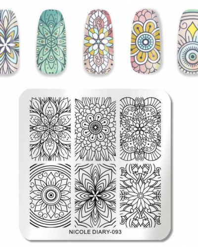 NAIL ART STAMPING PLATES -ND-093
