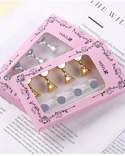 NAIL DISPLAY PRACTICE STAND WITH MAGNETIC BASE - IMAGE 1