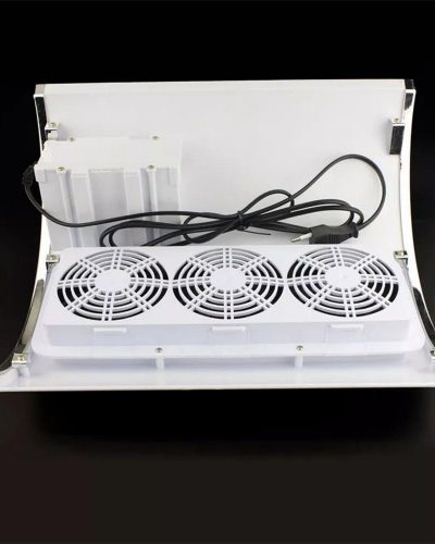 NAIL DUST COLLECTOR WITH TRIPLE FANS - IMAGE 2