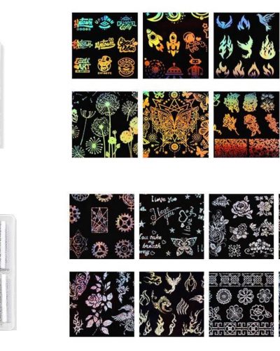 NAIL FOIL TRANSFER SET