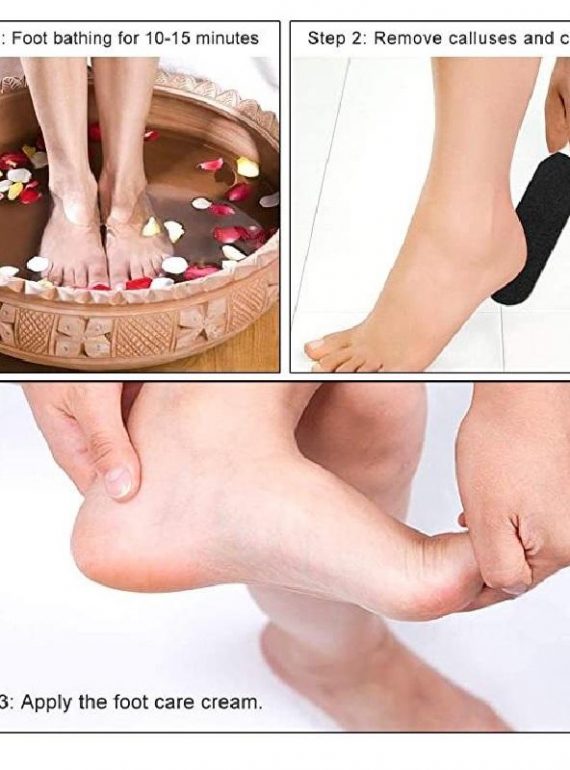 PEDICURE FOOT FILE WITH 10 REPLACEMENT PADS - IMAGE 4