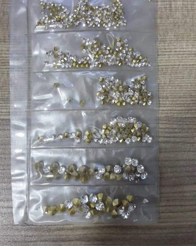 RHINESTONES SET - CLEAR