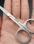 STAINLESS STEEL CURVED SCISSORS SMALL - IMAGE 1