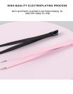 STAINLESS STEEL POINTED TWEEZERS WITH SILICONE END - IMAGE 4