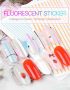FLUORESCENT NAIL STICKERS - IMAGE 1