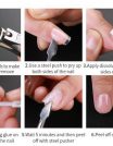 FULL COVER BALLERINA NAIL TIPS CLEAR - IMAGE 7