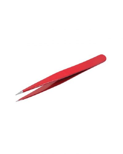LIONESS POINTED TWEEZERS - RED