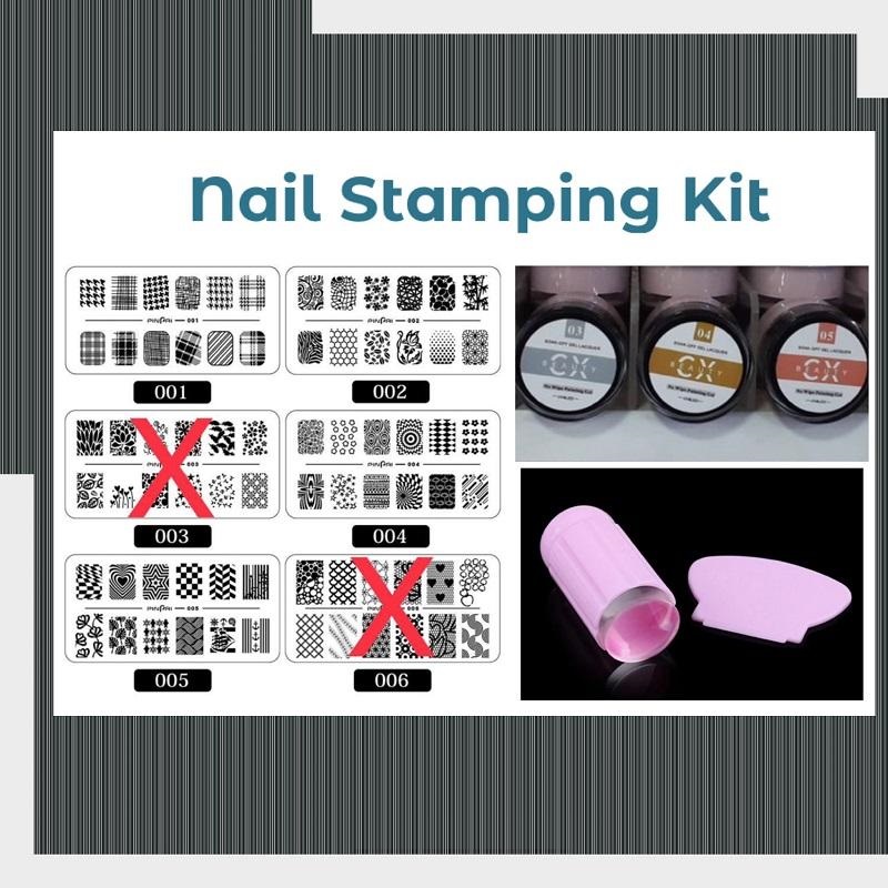 Nail Stamping Kit The Mehendi Lounge, Mauritius