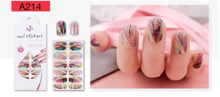 NAIL STICKERS - A214