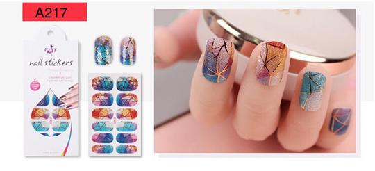 NAIL STICKERS - A217