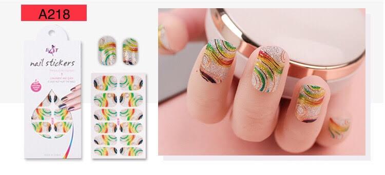 NAIL STICKERS - A218
