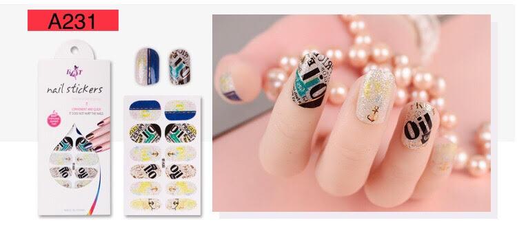 NAIL STICKERS - A231