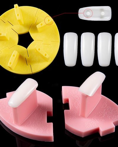Nail Art Removable Practice Display Stand with Tips - image 2